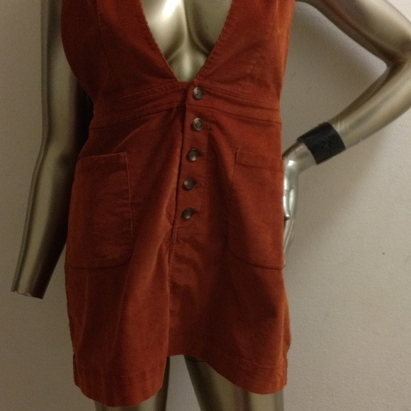 Free people skirt corduroy jumpsuit - Picture 4 of 17